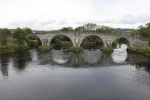 une vue sur la campagne écossaise près de Stirling photo