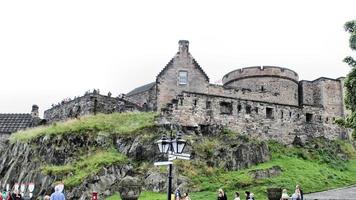 une vue panoramique d'edimbourg en ecosse photo