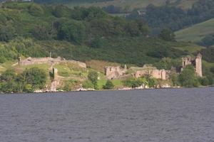 une vue sur la campagne écossaise près de Stirling photo