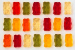 bonbons à la gelée d'ours photo
