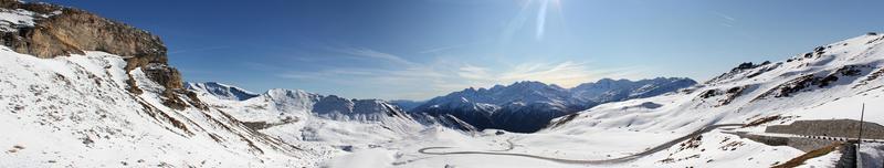 les alpes en hiver photo