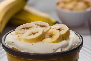 recette pudding à la banane photo