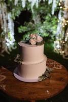 gâteau de mariage au mariage photo