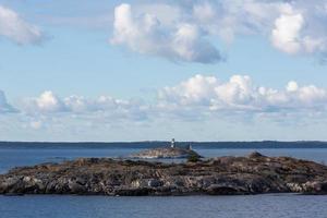 paysages marins nuageux en mer baltique photo