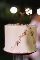 gâteau de mariage au mariage photo