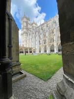 londres au royaume-uni en juin 2023. vue sur l'abbaye de westminster photo