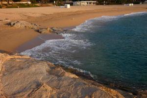 conca beach sur la costa brava catalane espagne photo