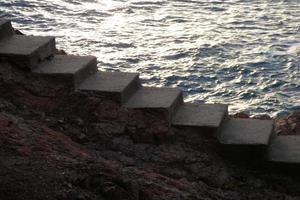 camino de ronda, une route parallèle à la costa brava catalane, située sur la mer méditerranée au nord de la catalogne, espagne. photo