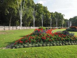 jardin du mémorial de victoria à londres photo