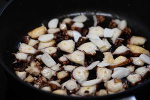 pulpo de fruits de mer italien avec des pâtes photo