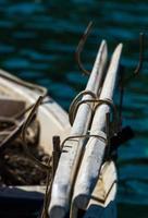 bateaux de pêcheurs traditionnels de la grèce photo