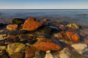 paysages de printemps sur l'île de hiiumaa photo