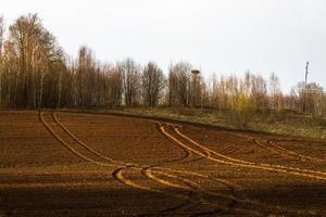 paysages de printemps avec des nuages photo