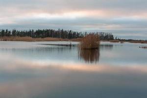 journée d'automne au lac des marais photo