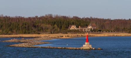 paysages de printemps sur l'île de hiiumaa photo