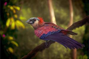 oiseau d'amérique du sud dans l'habitat naturel photo