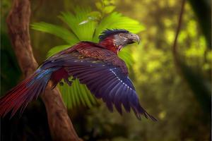 oiseau d'amérique du sud dans l'habitat naturel photo