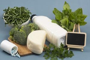 principales sources de calcium pour l'organisme afin de lutter contre l'ostéoporose, photo