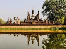 ancien temple bouddhiste en asie de l'est photo