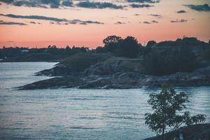 Vues des environs de Suomenlinna à Helsinki, Finlande photo