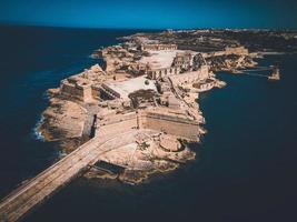 fort ricasoli dans la capitale maltaise de la valette photo