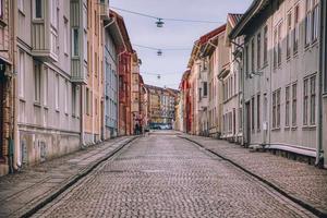 quartier haga à göteborg, suède de jour photo