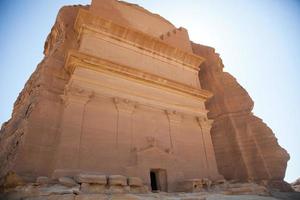 photos d'hegra, premier site du patrimoine mondial de l'unesco en Arabie Saoudite