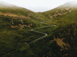 Vues de vaeroy dans les îles lofoten en norvège photo