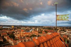 vues de gdansk de st. église de marie photo