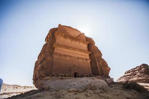 photos d'hegra, premier site du patrimoine mondial de l'unesco en Arabie Saoudite