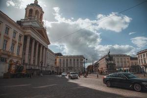 vues de la ville de bruxelles, belgique photo