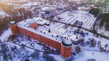 uppsala, suède comme on le voit en hiver photo