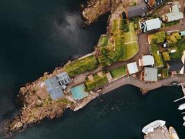 vues des environs de torshavn, îles féroé photo