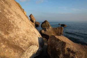 paysages de l'île de santorin photo