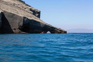 paysages de l'île de santorin photo