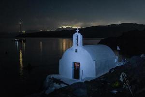 paysages de l'île de santorin photo