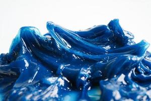 Graisse bleue, graisse complexe au lithium synthétique de qualité supérieure, hautes températures et lubrification de machines pour l'automobile et l'industrie. photo