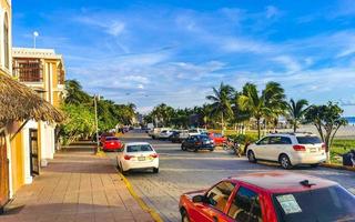 puerto escondido oaxaca mexico 2022 vue panoramique rue touristique palm city zicatela puerto escondido mexico. photo