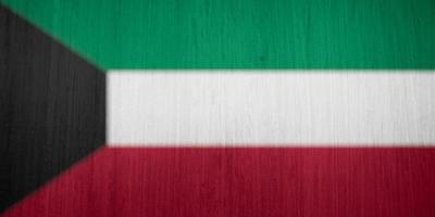 texture du drapeau du koweït comme arrière-plan photo
