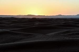 paysage désertique au maroc photo