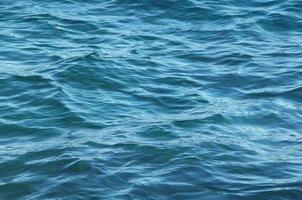 texture des vagues de l'eau bleue photo