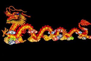 novi sad, serbie, 2022 - détail du festival des lanternes chinoises à novi sad, serbie. festival a été créé pour commémorer le nouvel an chinois et créé par la société de lanternes d'art zigong photo