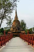 ancien temple bouddhiste en asie de l'est photo