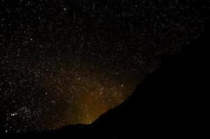 vue nocturne étoilée photo