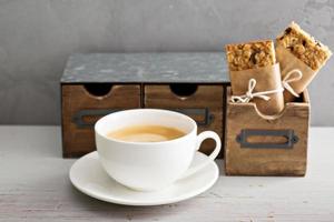 déjeuner à emporter pour les barres granola du bureau ou de l'école photo