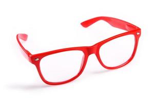 lunettes rouges photo