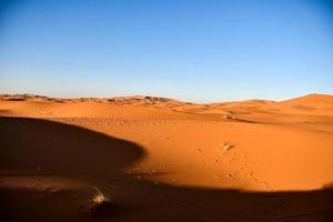 paysage désertique au maroc photo