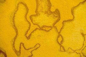 texture de mur jaune photo