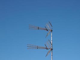 antenne de télévision terrestre photo