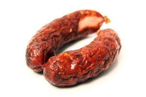 saucisse polonaise traditionnelle photo